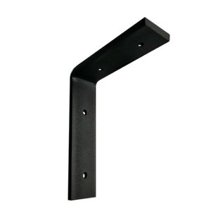 1pc l Form Duty Metall-Regalhalterung Multifunktionalwand montiert rechte Winkelhalter Hardware DIY Schwarzer Halterung Heißer Verkauf