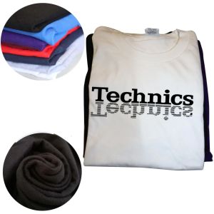 Technics DJ Turnable Music House Techno Electronic Hip Hop T Shirts Graphic Streetwear Short Short Birthday Gifts T-shirt