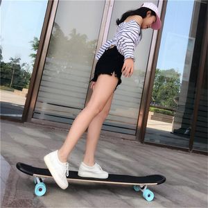 CM 9 Layer DIY Graffiti Long Board Road Skateboard Panel Vierrad -Scooter -Maple -Board