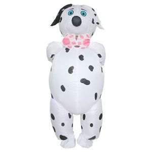 Симбок Хэллоуин вечеринка забавная собака надувные костюмы оптом косплей Dalmatian надувная одежда Новый стиль
