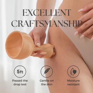 Strumenti di massaggio per terapia in legno, massaggiatore di drenaggio linfatico per modellatura del corpo, strumenti di scultura del corpo anti -cellulite