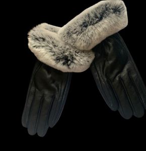 Роскошные дизайнерские перчатки Men039s и Women039s кожаные перчатки Women039s Сенсорный экран овчины