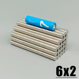 6x2 6x3 8x2 8x3 mm Superstarke Runde Scheibeform Seltener Earth Neodym Magnet Kühlschrank für akustische Feldelektronik