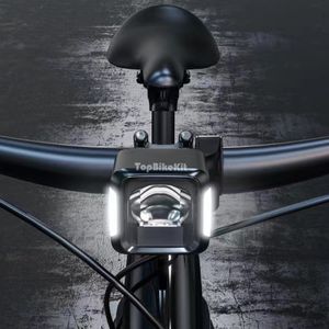 ebikeパワフルなフロントライトランプLED 6V-58V LED 100 LUX自転車電灯