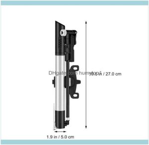 Bike Bike Bicycle Aessories Cycling Sports Outdoorsbike Pumps Pompa dell'aria Alluminio Multifunzione Minifunzione Mini Piene Drople Delivery7481350