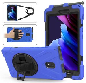 Copertura in silicone per Samsung Galaxy Tab Active 3 80 Shock Aorti di Shock 2020 T570 T575 T577 Copertina durevole per bambini con spalla 2398419