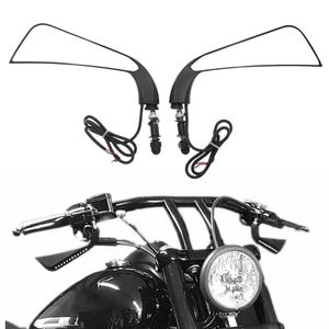 Do Harley Softail/Dyna/Touring/Sportster XL1200 XL883 Motocykl LED LIDE LUSTROWE LUSTEK BOURNIK