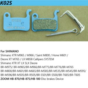 Bicycle MTB Cycling Disc Brake Pad Organic Compound Sintered Metal Compound Hydraulic Disc Metal Brake Pad K01S/K02S/K03S/K10S