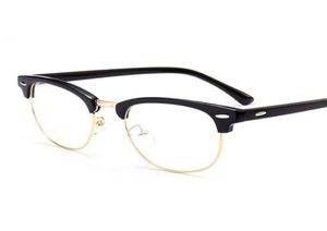 2020 Classic Rivet Half Attrena degli occhiali Vintage Retro Optica Eye Teacs Famme Donne Clear Spectacle Frame Eyewear DE1567184