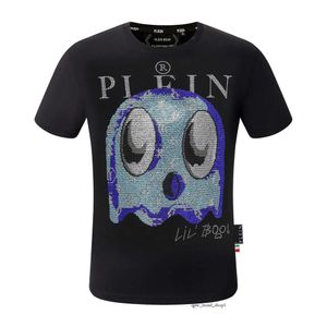 Plein Bear Thirt Mens Designer Tshirts Brand Clothing Rhinestone PP Skull Men T-Shirt Round Neck Ss Stones Classical Hip Hop Streetwear Tshirt Top Tees Pb 16 643