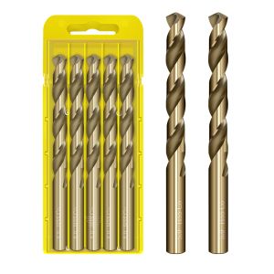 0,5-13mm HSS M35 Twist Borrbitar med kobolt volframstål metallhål borrar rak handtag legering CNC borrverktyg