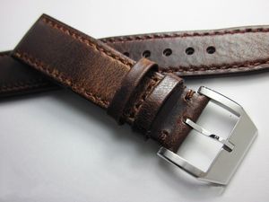 Retro İtalyan Cowhide Orijinal Deri Saat Kemeri 20mm 21mm 22mm Bilezik Erkekler Portugieser Serisi için Vintage Watch Bant kayışı