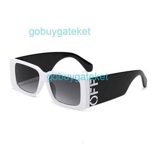 2024 Neue Offss -Sonnenbrillen Modebröste Photo Box Persönlichkeit Square Brille