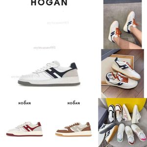 Scarpe designer H630 Hogans Casual Hogans Womens Man Fashion Summer Simple Slodi Calfskin E ed Sneaker Hg Sneakers di alta qualità di alta qualità 38-45 Scarpe da corsa 38-45 777