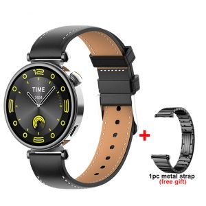 Orologi JS GT4 Mini Women Smart Watch NFC BT Chiama VOCE Assistant Sport Fitness IP67 Smartwatch femminile impermeabile per Android iOS