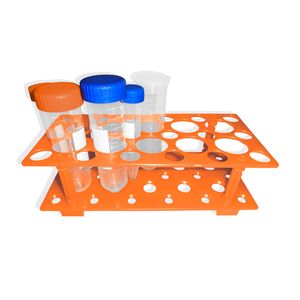 28 Holes Plastic Test Tube Rack Holder for laboratory Detachable Plastic Clear Centrifugal Test Tube Test Tubing Rack