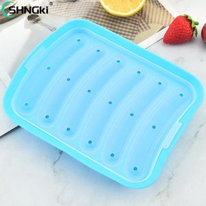 Gadget da cucina Strumento di cottura 6 in 1 salsiccia fai -da -te che stampo stampo stampo per la stampo accessori da cucina riutilizzabili gadget per torta torta