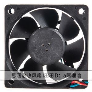 Ny CPU -fläkt för Sunon KDE1206PTV1 12V 1,7W 6025 6cm Maglev Silent Cooling Fan 60*60*25mm