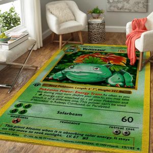 Carpets Fashion Anime Card Area Rug Gift 3D Printed Room Mat Floor Anti-slip Large Carpet Home Decoration Style-1