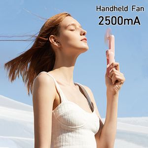 Mini USB Portable Floding Pocket Fan Electric Handheld -fans Laddningsbara skrivbordsluftskylare Fan Travel -fans för utomhus