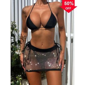 Oferty Nowe projektant mody hurtowe damskie stroje kąpielowe seksowne bikinis stroje kąpielowe damskie stroje kąpielowe siatkowe spódnica 3 sztuki