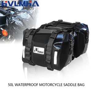 R1250GS R1200GS F850GS F750GS LC ADVアドベンチャー用Suzuki V-Strom Luggage Bags for R1250GS用のオートバイサドルバッグ防水サイドバッグ