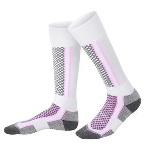 Winter Wärme Skiwanderung Radfahren Gehen Sie warme Sportsocken Ski Socken Beinwärmer