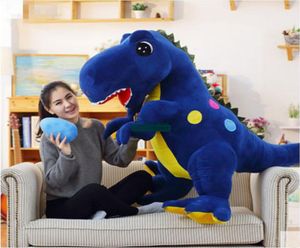 Dorimytrader Duże anime Tyrannosaurus Rex Plush Toy Ogromna kreskówka dinozaur jaja dinozaur dinozaur prezent świąteczny 63 cala 160CM9290393