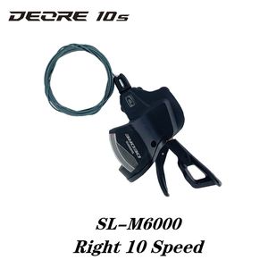 Shimano Deore M6000 1x10 Speed Mounta Bike DerailleursグループセットSL-M6000右シフターRD-M6000 10Vリア自転車トランスミ