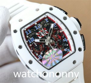 Richa Luxury Mens Meenics Watch Mill Mill Sports and Leisure Series Высококачественные часы