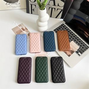 Case di copertura per la pelle per telefono cellulare Slot Designer Slot di Luxury per 15 14 Plus 13 12 11 Pro Max Fashion Wireless Caricatore Caspetti Cover S24 S23FE S23 Plus Ultra