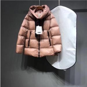 Donne giù per cappotto per esterni per piuma da piuma da esterno con cappuccio con cappuccio con cappotto morbido parco posa calda di dimensioni rosa 12349177680