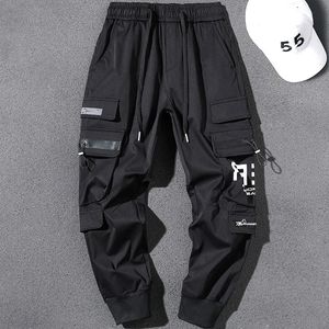 Outdoor Casual Pants Mens wearresistant loosefitting straightleg multipocket overalls mens trousers 240411