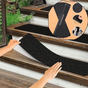 Carpets Stair Non Slip Pad Tread Carpet Mat Self-adhesive Floor Door Step Staircase Frosted Waterproof And Wear-resistant 10pcs