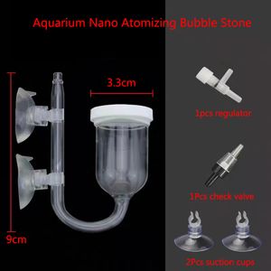 Glass Air Pump Sand Stone Aquarium Oxygen Pump Fresh Air Stone Nano Bubble Bar Aquarium Fish Tank Auerator Pump Hot Selling