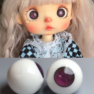 Yestary BJD Doll Accessoires Augen für Spielzeug 1/3 1/4 1/6 Sekt aus Glas Augäpfel 16mm 14 mm bewegliche Farbaugen BJD DULLS EYEBALLS