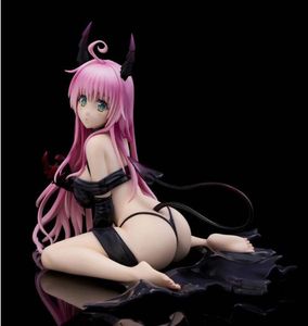 Loveru Darkness Momo Lala Satalin Deviluke Darkness Ver PVCアクションフィギュアアニメセクシーガールフィギュアコレクション人形ギフト8235044