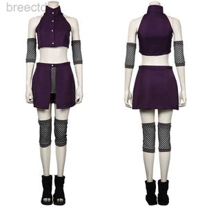 Costumi anime anime ino yamanaka Cosplay Costume Women Skirt Outfit Abito di Carnevale Halloween 240411