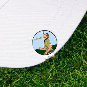 Yeşil işaret klibi Güçlü Manyetik Kuvvet Dış Mekan Ürünü 2.5cm*2.5cm*1.5cm Golf Ball Marker Klip Çeşitli Seçenekler Beyaz