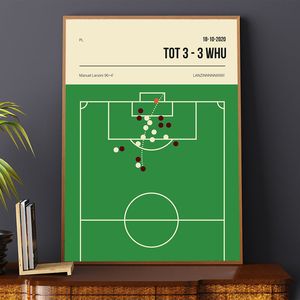 Posters e impressões de momentos do futebol Amazing Goal Bicycle Kick The Helmet Catch Wall Art Pictures Painting Room Decoração de casa