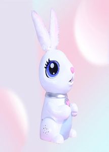 Robot Toy Hungry Bunnies Interactive Robotic Rabbit Gift For Kids PROGENT Food Eating Music Electronic Robot LJ2011055785991