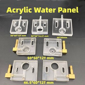 Wire Cut Parts Acrylic Water Panel 50*50*12T mm 60*60mmn Cooling Plate Board for EDM Wire Cutting Machine