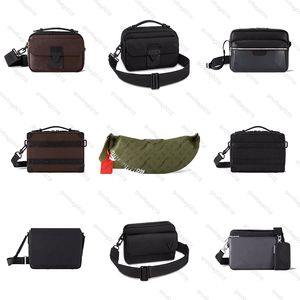 Skórzane mężczyźni Crossbody Torka luksusowa torba na ramię designerka torebka fastline trio Messenger Soft Trunk Torebka