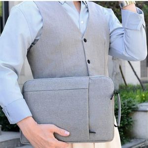 Briefcases Case OX Cloth Meeting Data Storage Handbag Laptop Protective Bag Men Business Package Office Document Pouch