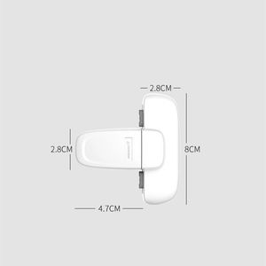 1/2 % di sicurezza per bambini Frigorifero Frigorifero Frigo a porta singoli Lock Kids Safety Freezer Blocco fermare i bambini dall'apertura del frigorifero