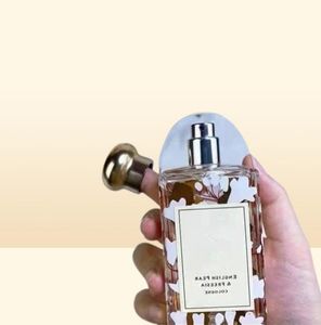 Perfume Inglês Pear Freesia Novo versão 2021 para mulheres de luxo famosas de designer de marca Fragrância Colônia Lucro de longa data8818616