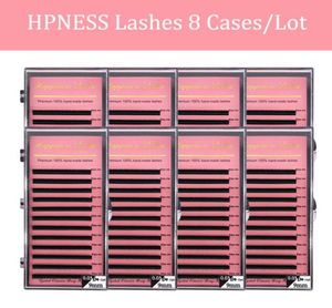 8 CasesLot Eyelash Extension Eye Lashes Super Soft Silk Mink Lashes Classic Lashes Deep Matte 100 Hand Made HPNESS2676491