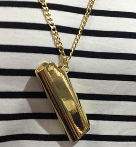 Lighter Case Necklace Trendy Lighter Men039s and Women039s Hip Hop Pendant3634499