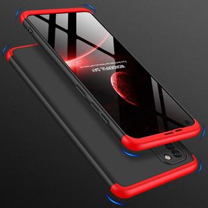 Obudowa pancerza Matowa pokrycie wstrząsu 360 Pokrywa pełna ciała dla Samsung Galaxy A42 5G+Temperted Glass Screen Protector