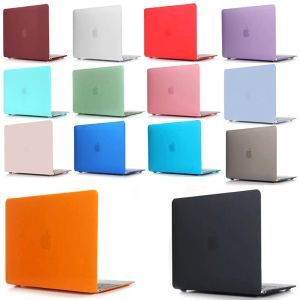 Przypadki Nowa obudowa laptopa dla Apple MacBook Air Pro Retina 11 12 13 14 15 16 MacBook2023 M3 Nowy AIR 13 Pro 13 cali z obudową z paskiem dotykowym